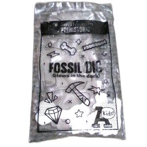 Arbys smithsonian fossil dig GLOW IN THE DARK kids meal toy sealed 1 toy